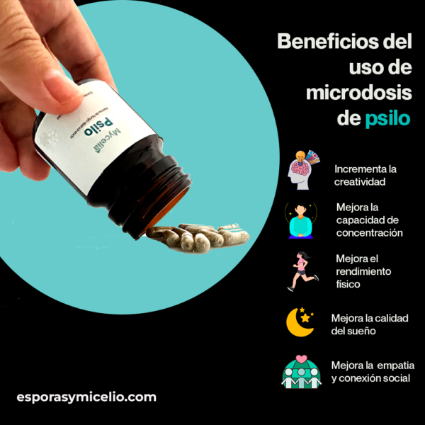 Cápsulas de microdosis de Psilo - Image 3